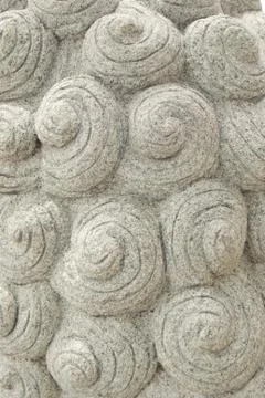 Head of buddha pattern Stock Photos