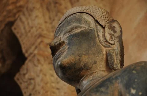 Head of Buddha Stock Photos