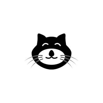 Head cat vector design template illustration 스톡 일러스트