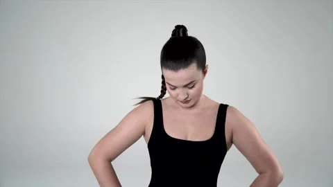 Head Circles (Clockwise and Counterclockwise) Stock Footage 314193947