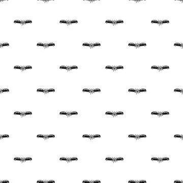 Head collision pattern seamless vector Stock Illustration