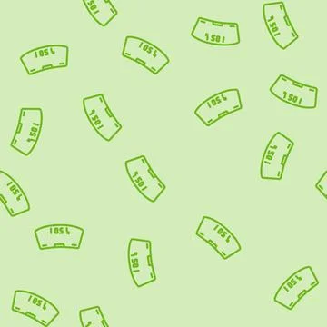 Head up display hud augmented reality line vector seamless pattern イラスト素材