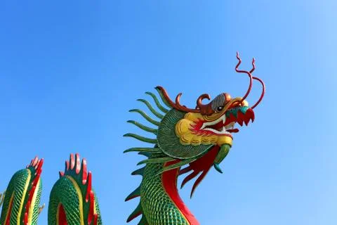 Head of Dragon Stock Photos