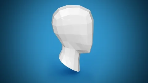 Head of dummy. Looping footage has 4K resolution. Prores 4444. Stock-Footage 104174027