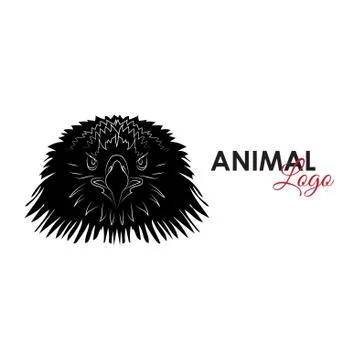 Head Eagle icon logo symbol vector illustration Stock Illustration