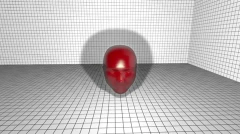 Head - exploding with mask Stock Footage 10562082