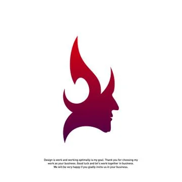 Head Fire logo concept, Mind fire logo, spirit mindset logo, flame head logo  Illustration