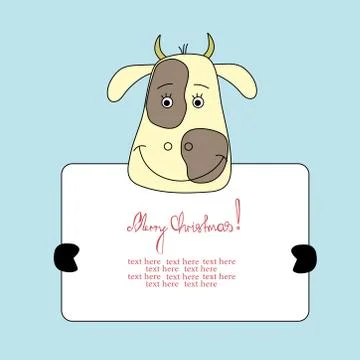 The head holds a tablet with the text. Stock Illustration