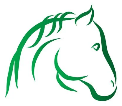 Head of horse vector Stock Illustration