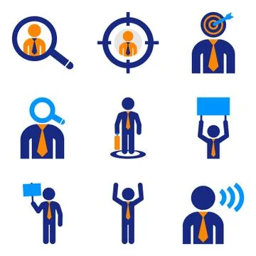 Head Hunter Stock Illustration