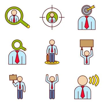 Head Hunter Stock Illustration