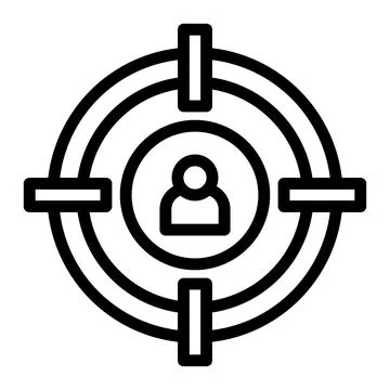 Head hunting Vector Icon Design Illustration Stock Illustration