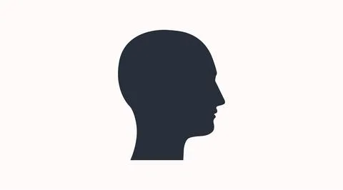 Head Icon. Stock Illustration