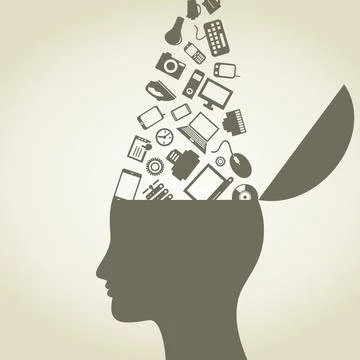 Head idea Stock Photos