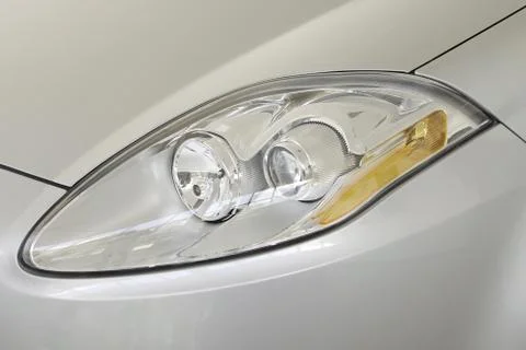 Head lights of a car Stock Photos