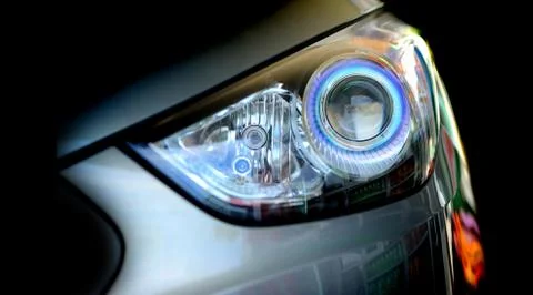 Head lights Fotos de archivo