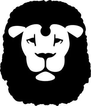 Head of lion Stock Illustration
