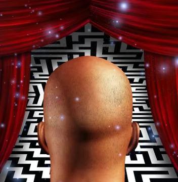 Head maze Stock Illustration