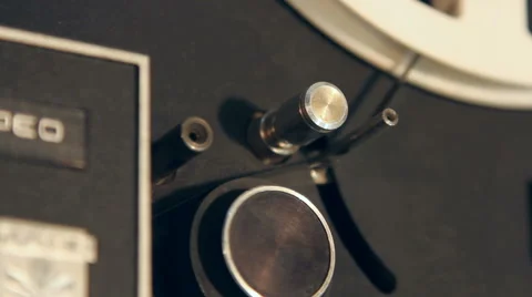 Head of the old tape Stock-Footage 53123331