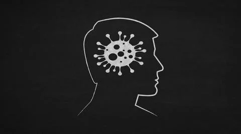 Head omicron Stock Illustration