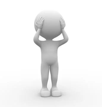 Head pain Stock Illustration