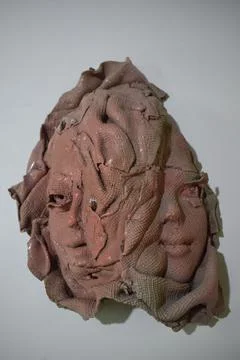The head part of a sculptor Stock Photos