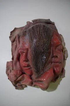 The head part of a sculptor Stock Photos