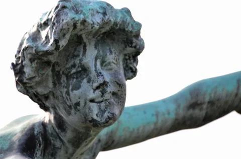 The head of a sculpture Stock Photos