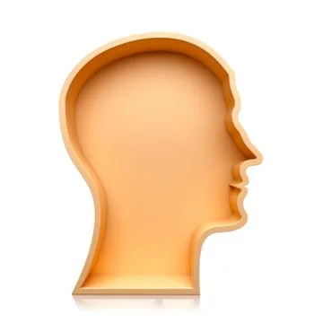 Head shape Stock Illustration