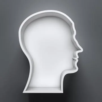 Head shape Stock Illustration