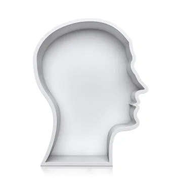 Head shape Stock Illustration