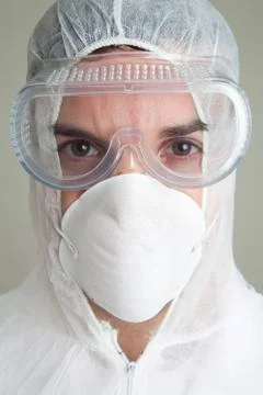 Head Shot Of Scientist Stock Photos
