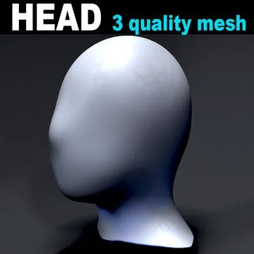 Head start character 3 mesh 3D Model