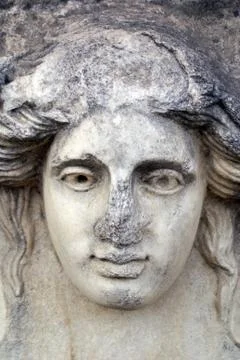 Head on thewall Stock Photos