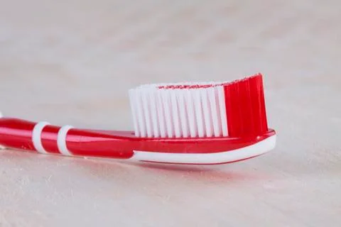 Head of toothbrush Stock Photos