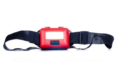 Head Torch flashlight Stock Photos