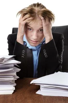 Head in your hands Stock Photos