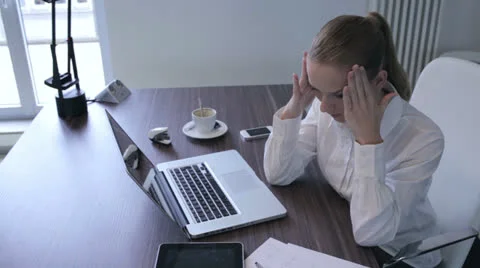 Headache Video stock 24752627