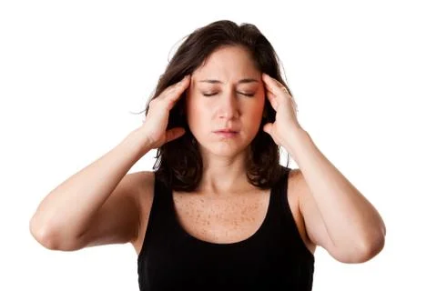 Headache migraine Stock Photos