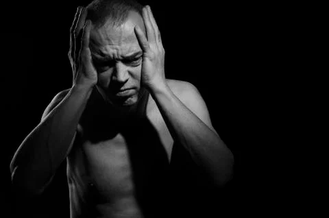 Headache. Stock Photos