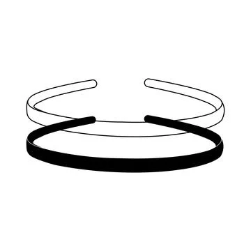 Headband icon design Stock Illustration