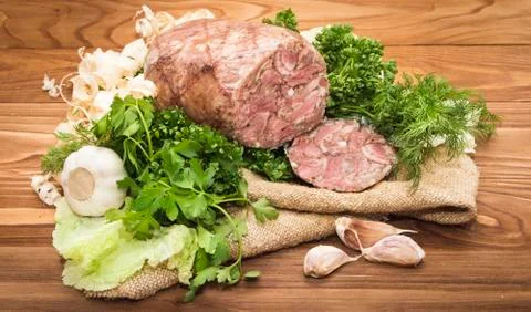 Headcheese pork Stock Photos