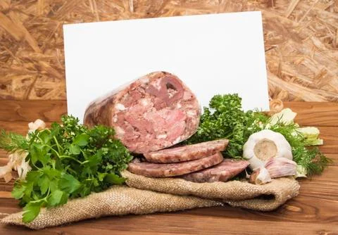 Headcheese pork Stock Photos