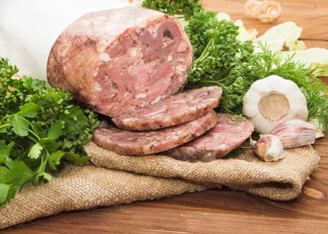 Headcheese pork Stock Photos