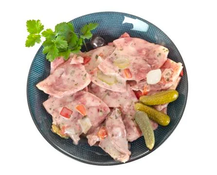 Headcheese in studio Stock Photos