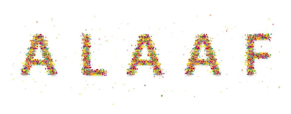 Header Confetti Alaaf Stock Illustration