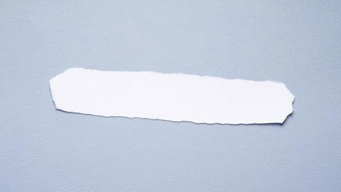 Header image with blank strip of paper Stock Photos