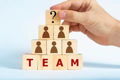 Headhunter searching manager for team Stock Photos