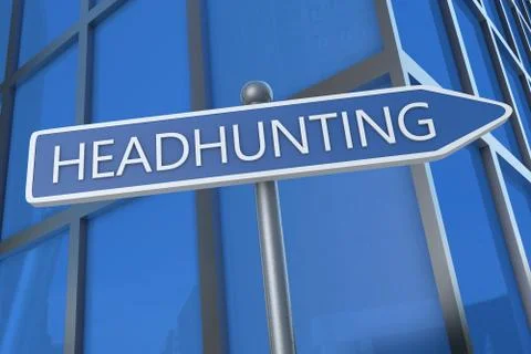 Headhunting Stock Illustration