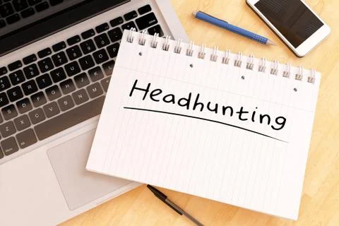 Headhunting Stock Illustration